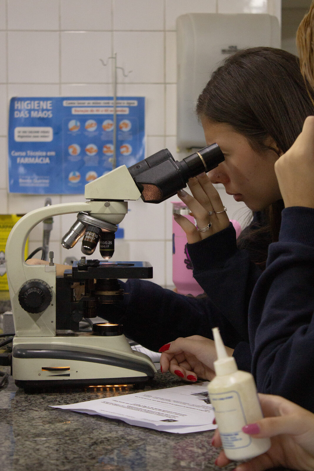 Atividade prática de microscopia